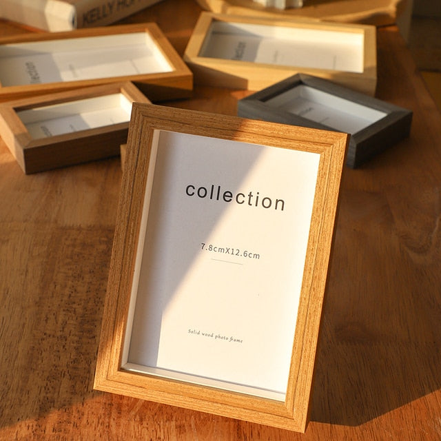 Superbe cadre en bois massif