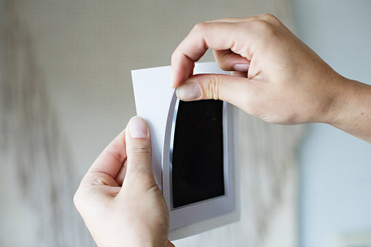 Tampon encreur "immortaliser votre bébé"