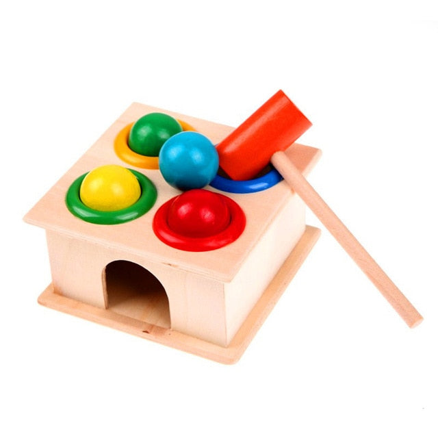 Lot de jouets en bois