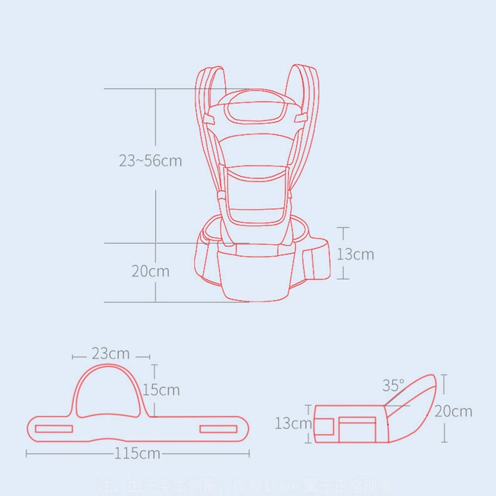 Porte bébé 3 en 1