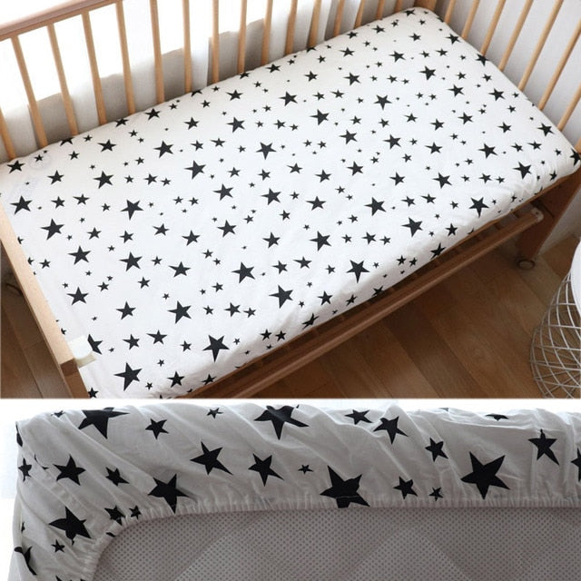 Drap housse pour lit bébé