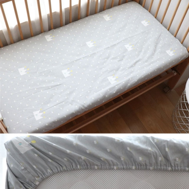 Drap housse pour lit bébé