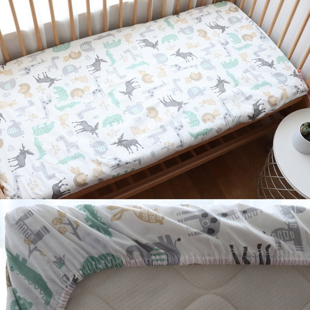 Drap housse pour lit bébé