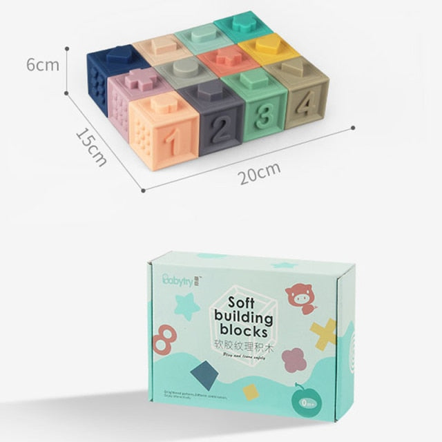 Blocs de construction 3D "Montessori"