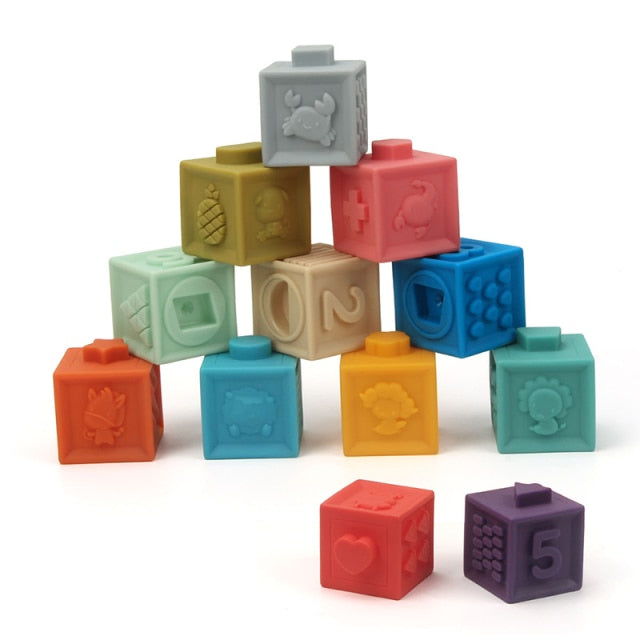 Blocs de construction 3D "Montessori"