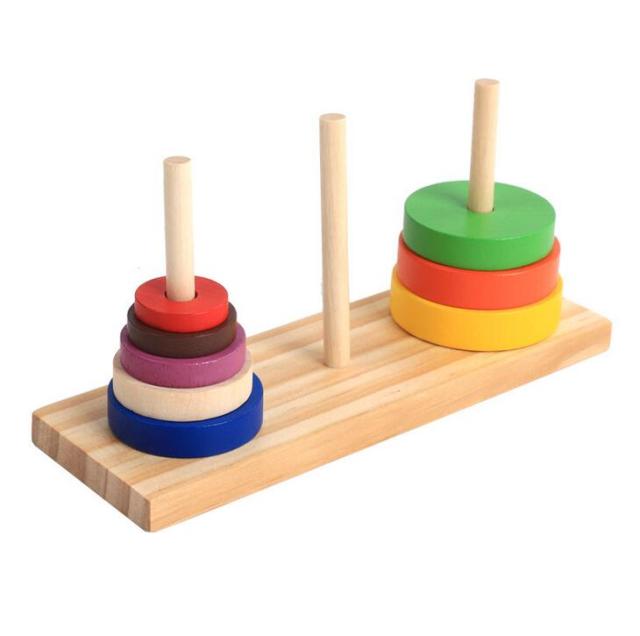 Lot de jouets en bois