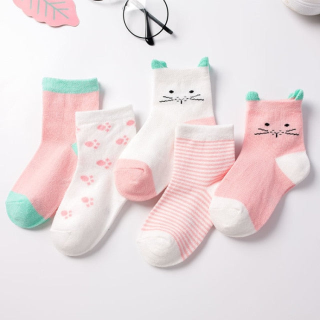 Lot de 5 paires de chaussettes et/ou socquettes pour bébé