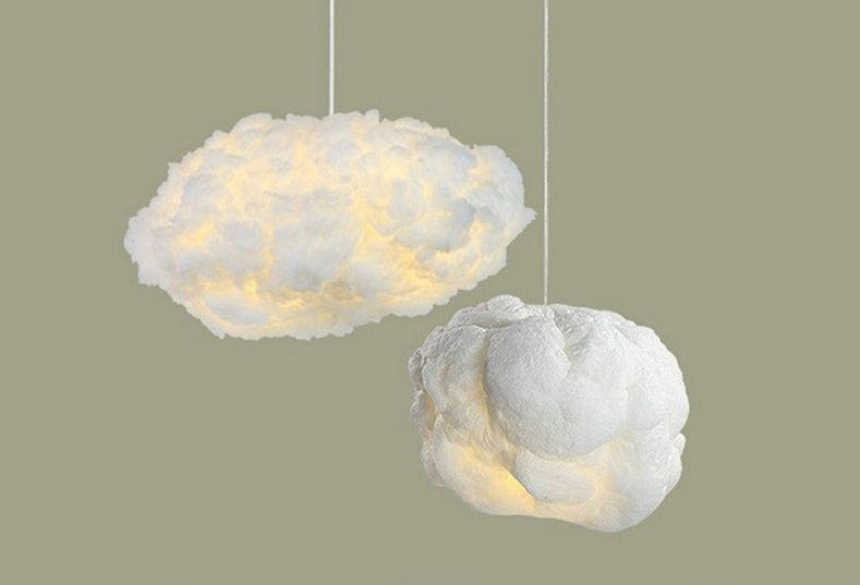 Lampe suspendue en forme de nuage